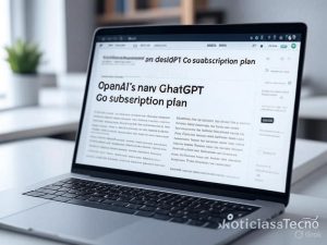 OpenAI prepara una nueva suscripción más económica para ChatGPT: ¿Qué ofrecerá el plan “Go”?